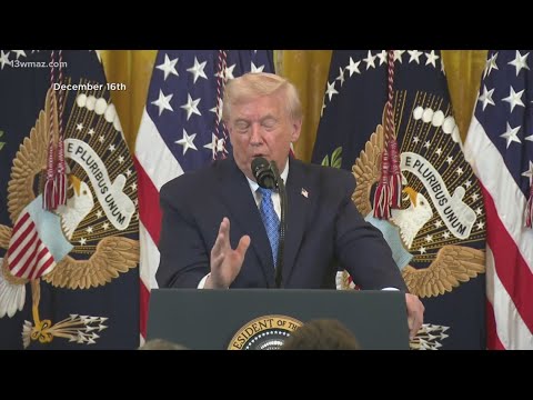 President Trump on White House Ballroom construction and his health