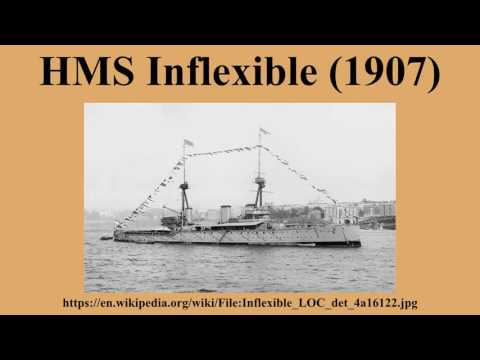 HMS Inflexible (1907)
