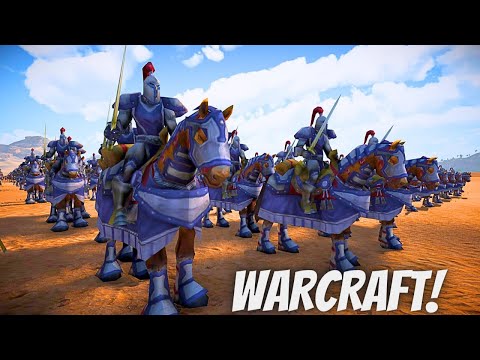 EVERY WARCRAFT EVIL ORC's vs AZEROTH ALLIANCE KNIGHTS,ARCHERS & FOOTMEN !!  UEBS 2
