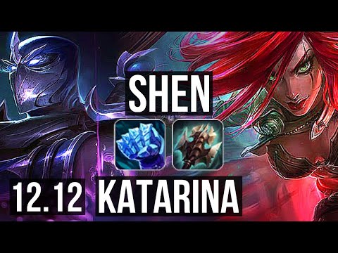 SHEN vs KATARINA (MID) | 4/1/7, 300+ games | EUW Master | 12.12