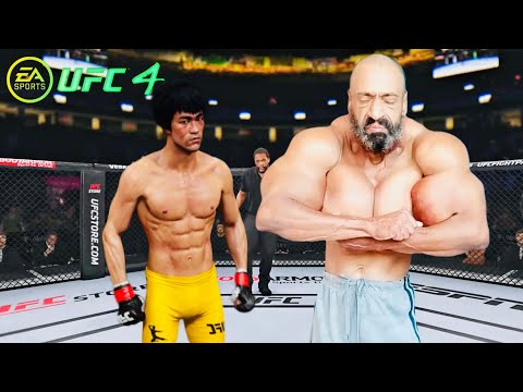 PS5 | Bruce Lee vs. Indian Monster Valdir [EA Sport UFC 4]