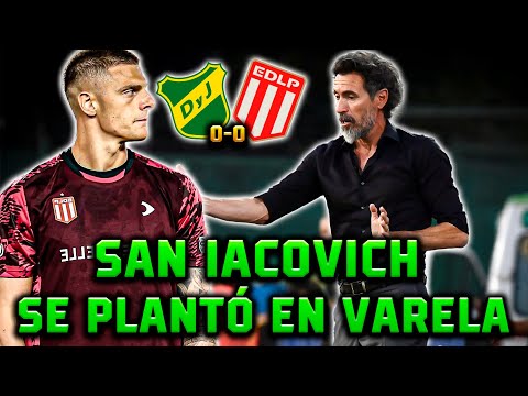 #Estudiantes 0 #DEFENSA 0 / IACOVICH FIGURA / ARBITRO A FAVOR DEL LOCAL