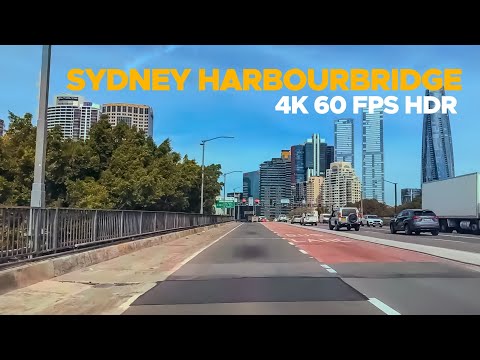 Sydney Drive: Waverton to Botany via Harbour Bridge | 4K HDR 60FPS Morning Drive | Real-Time Tour