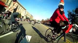 preview picture of video 'Chair City Cyclist in the 2014 Thomasville Christmas Parade'