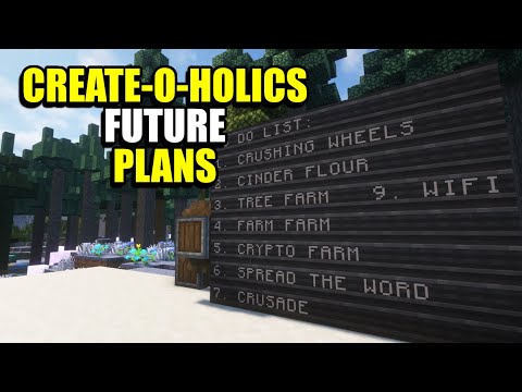 Ep4 Future Plans - Minecraft Create-o-Holics SMP Modpack