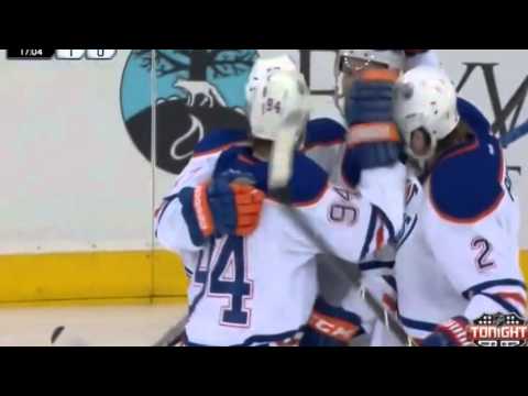 Ryan Smyth Goal : NY Rangers v Edmonton Oilers : February 6 2014