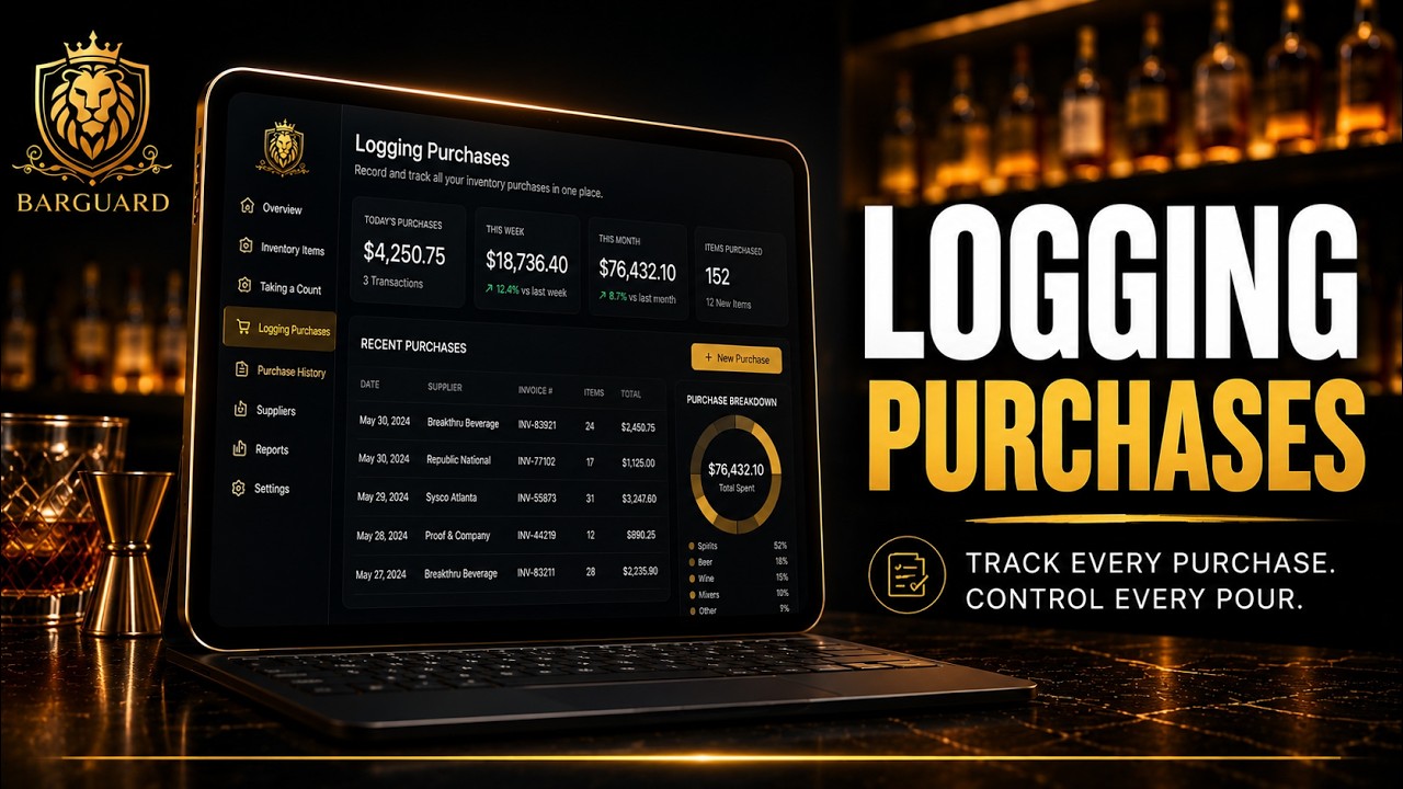 Log Liquor Purchases by Scanning Invoices video thumbnail