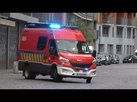 Primeur| SIGNA Brandweer brussel rukt meerder keren uit voor interventies in Brussel!
