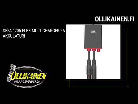 DEFA 1205 Flex MultiCharger 5A Akkulaturi