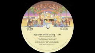 Lipps, Inc  – Designer Music (Remix) (1981)