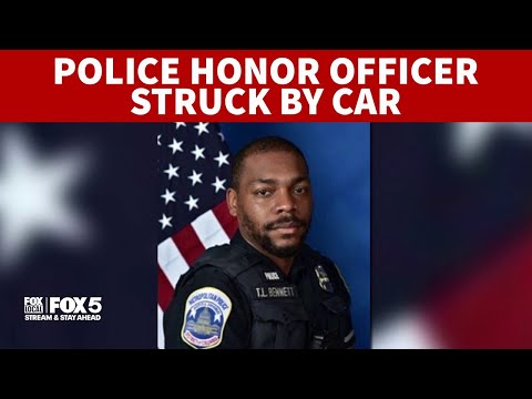 D.C. police mourn Officer Terry Bennett, struck by vehicle on I-695