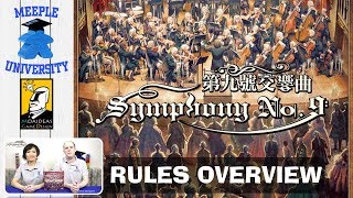 Symphony No. 9 Board Game - Rules Overview - What to Expect