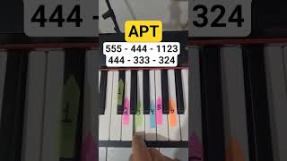 Download lagu 🎹🔥 APT. Piano Tutorial 🎶✨ mp3 Download lagu 🎹🔥 APT. Piano Tutorial 🎶✨ mp3