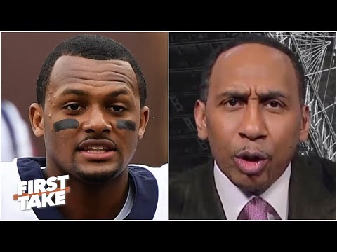 史蒂芬 A. 給德肖恩·沃森的訊息：別想著去熊隊！| First Take (Stephen A.‘s message to Deshaun Watson: Don’t you think about going to the Bears! | First Take)