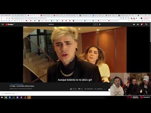 [REACCIÓN COSCU] LIT Killah - CALIFORNIA (Official Video) ft. Rei, Bandido