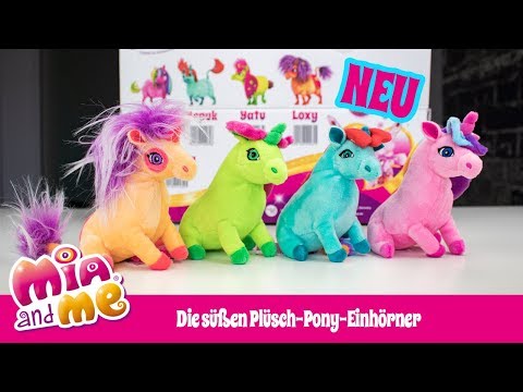 Plüsch-Pony-Einhörner - Mia and me