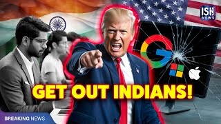 Trump Tells Google And Microsoft To Stop Hiring Indians