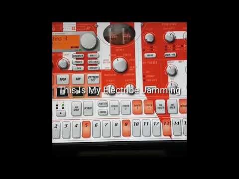 My iElectribe Jamming.. KORG made easy to jamming