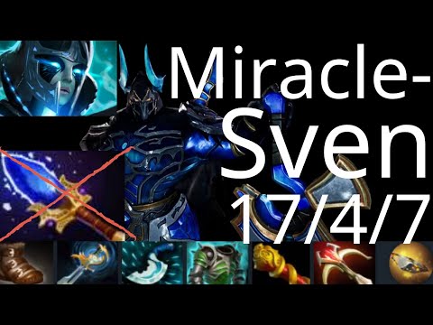 Miracle- Sven vs Phantom Assassin - half price - Nigma vs NAVI g3 - EPIC League dota2