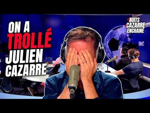 Julien Cazarre apprend en direct qu'il a été TRAHI par son ami !