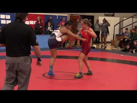 2017 SFU International: 68 kg Danielle Lappage vs. Livleen Sidhu