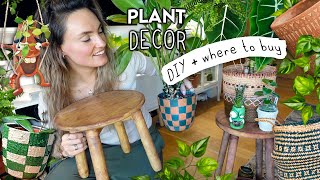 DIY Crafting + Styling Ideas to ELEVATE Your Houseplants