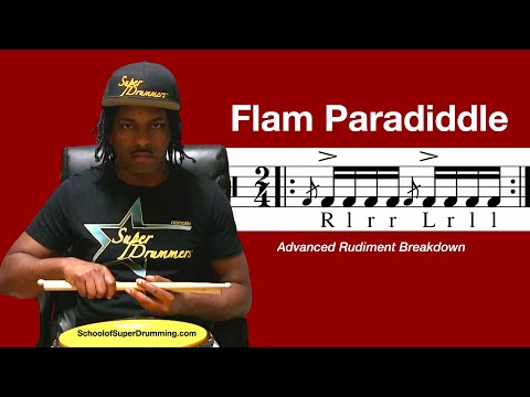 ADVANCED FOR DRUMMERS | Flam Paradiddle Rudiment Breakdown