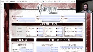 Vampire the Requiem 2nd Edition character creation