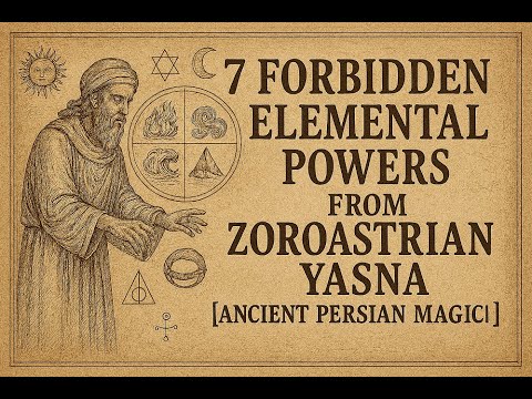 7 Forbidden Elemental Powers from Zoroastrian Yasna [Ancient Persian Magic]
