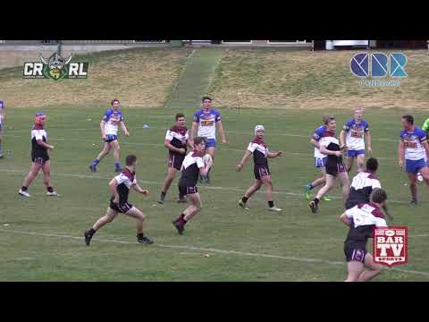 2017 Canberra RL Round 14   U18 Highlights   Queanbeyan Kangaroos v Gouldburn Workers
