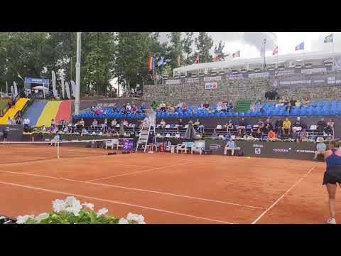 #528 #Tenis - BCR IASI OPEN: Irina Bara - Darya Astakhova 3-6 3-6! Prima supriza de la Openul iesean