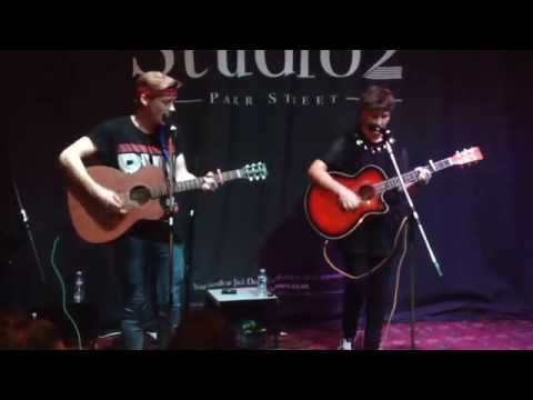 James and Sonny performing "all I ever need" by Austin Mahone