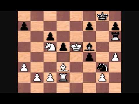 Mikhail Tal vs Georgy Lisitsin, 1956 USSR Championship