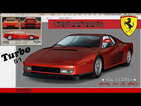 Ferrari Testarossa / Turbo 51 / 3D - Pic comparison