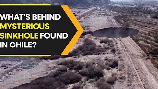 Chile: An 82-foot-wide, 656-foot-deep sinkhole appears out of nowhere and continues to grow