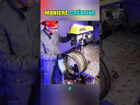 Il Transforme un Sabot de Roue en Nouvelle Jante