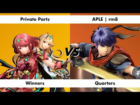Winners Quarters - Private Parts (Pyra Mythra) vs rm8 (Ike) - Tuesdays at Kiry's #10 SSBU