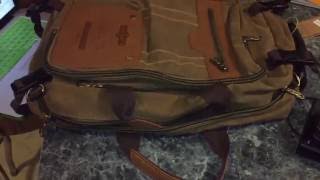Kaukko Canvas Backpack & Messenger bag Review