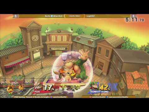 VSB Smash 4 Singles Season 2 #4 - LF - Bishly vs Legit247