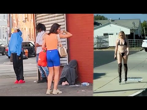 Kensington Ave Philadelphia. Street of Philadelphia America Documentary