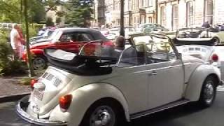 preview picture of video 'VW Karmann Beetle Cabriolet international clubs Harrogate '09'