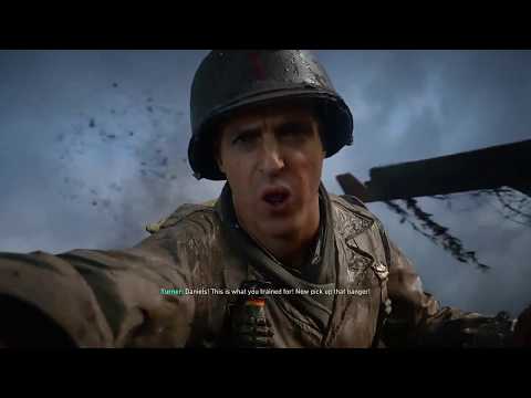 Call of Duty WWII The Movie All Cutscenes (Full Movie) 4K 60FPS