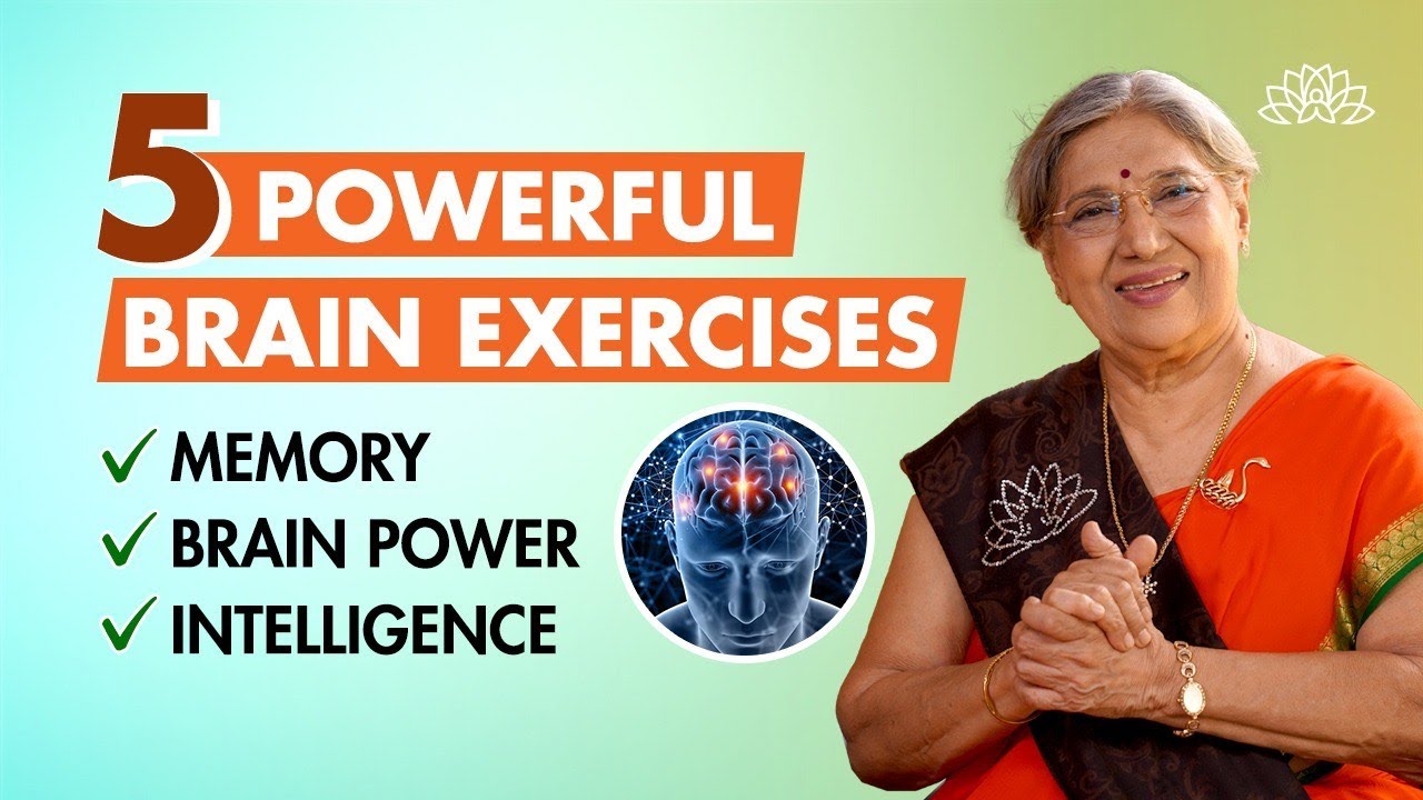 How to improve brain power | Easy brain exercises to improve memory & concentration