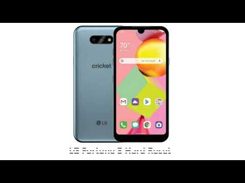 LG Fortune 3 hard reset