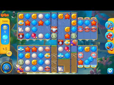 Fishdom level 7856 / Фишдом уровень 7856