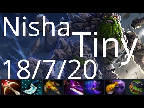 Nisha Tiny vs Anti-Mage - these picks, too sweet, PG-13 - dota2
