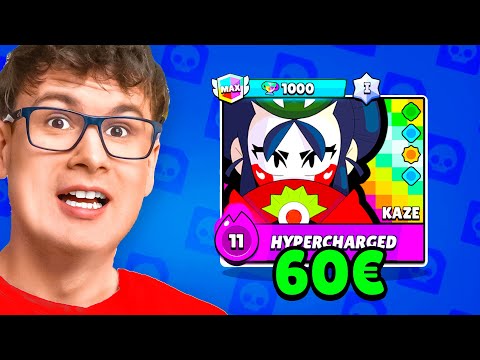 KUPIO SAM KAZE NOVOG BRAWLERA I PUSHO GA NA 1000 Trofeja!