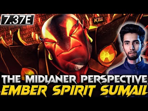 7.37E - Crazy Sumail Ember Spirit Midlaner : Nigma Galaxy vs Chimera Esports ESL 2025 Dota 2 Pro