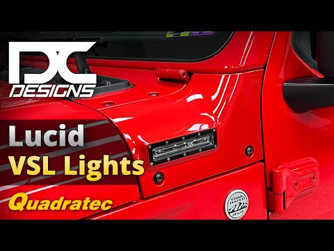 D&C Designs Lucid VSL Offroad Lighting for Jeep Wrangler JL & Gladiator JT