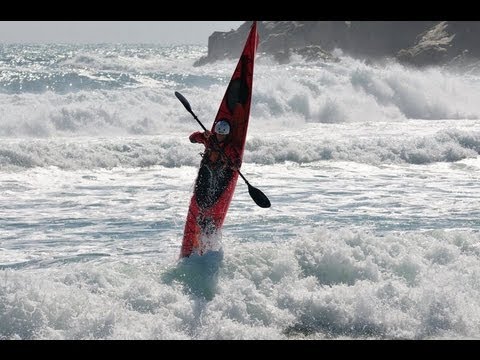 SEA KAYAK SURF amb KAYAKING COSTA BRAVA (13-03-11)